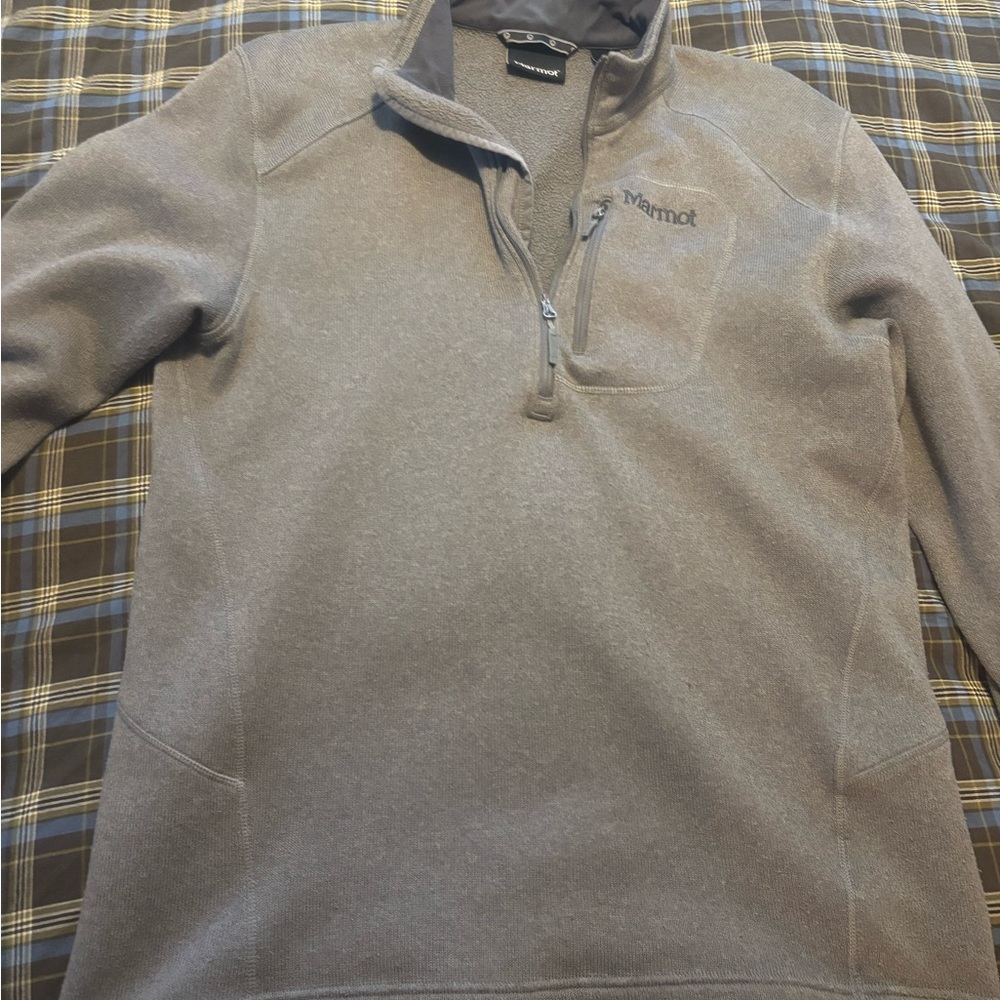 Marmot Steel Gray Fleece Pullover